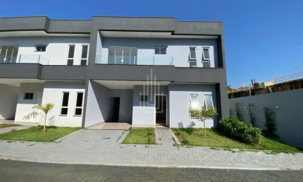 Sobrados à venda no Condomínio Fechado Violetas no bairro Jardim Eliza l em Foz do Iguaçu - PR.