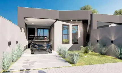 Casa com 2 quartos à venda na Rua Albride Maria Rossato, Jardim Ipê, Foz do Iguaçu
