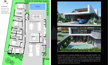 Residência exclusiva à venda no Condomínio Royal Boulevard Yacht Residence &amp; Resort em Foz do Iguaçu.