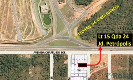 Terreno residencial Bairro Petropolis VG,  em frente ao Florais da Mata, Várzea Grande - TE6008