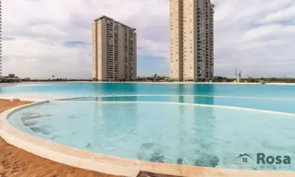 Apartamento à Venda com 2 Quarto(s), sendo 1 suíte, varanda gourmet, no Condomínio Brasil Beach, Cuiabá. - AP6292