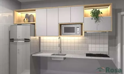 Apartamento reformado com sol da manhã para venda, duque de caxias, cuiabá - ap6861