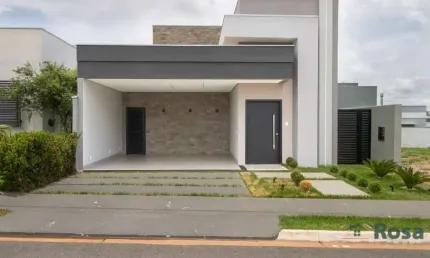 Casa térrea à venda com 3 suítes no condomínio primor das torres, cuiabá. - ca6965