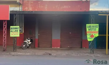 Ponto comercial com casa para venda, centro, varzea grande - po7942