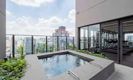 Vende apartamento semi mobiliado com 1 suíte, 1 vaga, de 41m² por R$ 940.000,00 - na Av. Sumaré, 241 Perdizes - São Paulo/SP