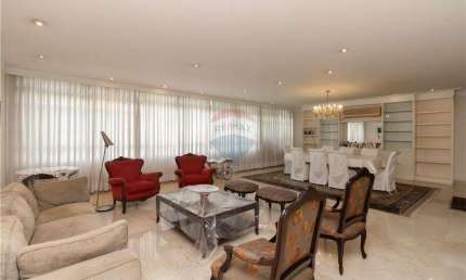 Apartamento 4 dormitórios à venda na parte plana dos Jardins, Rua José Maria Lisboa 973. R$3.500.000