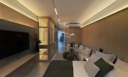 Studio para venda em Bela Vista com 1 quarto, 25m² na rua da FGV