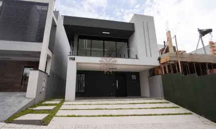 Casa em condomínio fechado com 4 quartos à venda na Rua Irma Schreiner Maran, 475, Santa Cândida, Curitiba, 190 m2 por R$ 1.199.000