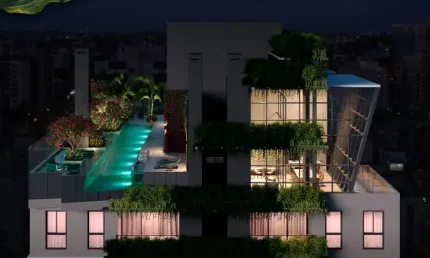 Viva nas altura com Bosco Centrale apartamento de 2 dormintorios 73 m2 útil  136 m2