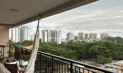 APARTAMENTO DE 2 SUITES Á VENDA - BARRA DA TIJUCA - PARQUE DAS ROSAS