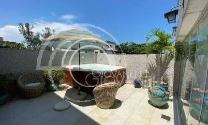 Cobertura de 4 quartos à venda - barra da tijuca - jardim europa