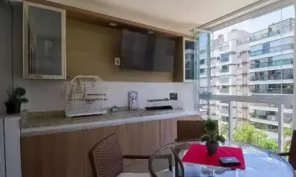 APARTAMENTO DE 3 SUITES Á VENDA - RECREIO DOS BANDEIRANTES - PONTAL OCEANICO - FRAMES