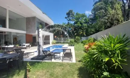 LUXUOSA CASA DE 5 SUÍTES EM SÃO CONRADO - RIO DE JANEIRO-RJ: 911M² DE ARQUITETURA IMPECÁVEL E 4 VAGAS NA GARAGEM!