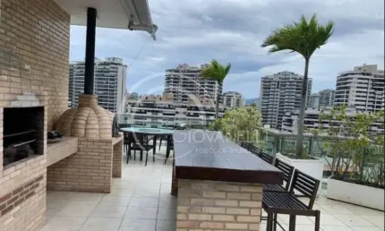 COBERTURA DUPLEX DE 4 SUITES Á VENDA - BARRA DA TIJUCA - RESIDENCES DE MONACO