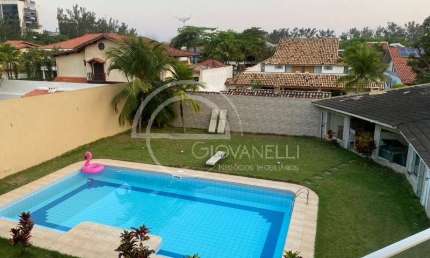 CASA DE 5 SUITES Á VENDA - BARRA DA TIJUCA - NOVO LEBLON