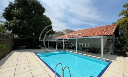 Casa de 5 suites para locação - barra da tijuca-  wimbledon