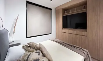 Apartamento à venda com 28m², 1 dormitórios, 1 vaga.