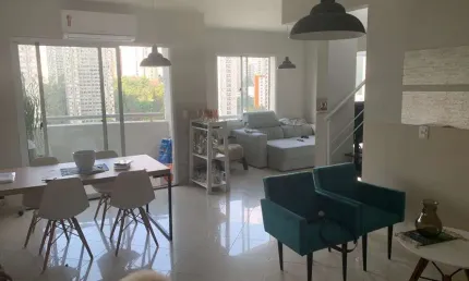 Cobertura no Condomínio Coral Gables no Morumbi com 160m² 2 suíte 4 banheiros e 3 vagas