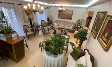 Apartamento à venda com 180m², 4 dormitórios e 2 vagas no campo belo