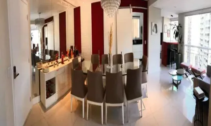 Apartamento a venda na vila andrade 142m² com 3 suítes e 3 vagas porteira fechada