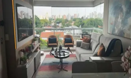 Apartamento à venda no Campo Belo com 98 m², 3 dormitórios, 2 suítes, 2 vagas