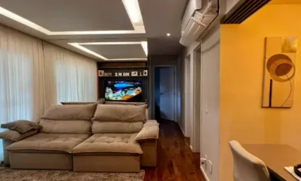 Apartamento no Condomínio Residencial Valentina na Chácara Santo Antônio (Zona Leste) com 96m² 3 dormitórios 1 suíte  3 banheiros 2 vagas