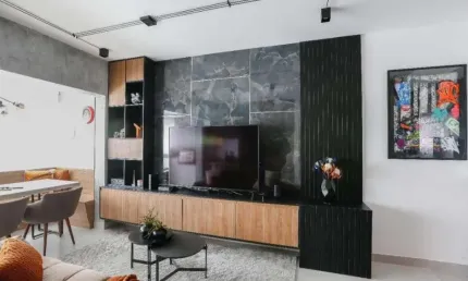Apartamento de 65 m², com 1 dormitório, 1 banheiro,