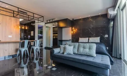 Apartamento à Venda - Chácara Santo Antonio, 1 Quarto,  45 m2