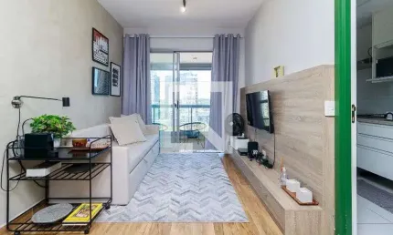 Apartamento à venda - chácara santo antonio, 1 quarto,  55 m2