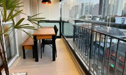 Apartamento no condomínio living near pacaembu na barra funda com 2 dormitórios 1 suíte 2 banheiros 1 vaga