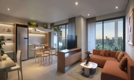 Apartamento com 2 quartos à venda na Rua Otávio Tarquínio de Souza, 1222, Brooklin, São Paulo