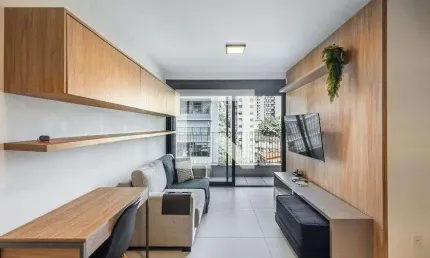 Apartamento à Venda - Vila Madalena, 1 Quarto,  50 m2