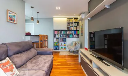 Apartamento com 2 quartos à venda na Rua Pássaros e Flores, 223, Brooklin, São Paulo