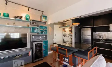 Apartamento com 1 quarto à venda na Alameda dos Arapanés, 419, Moema, São Paulo