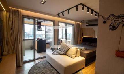 Apartamento à Venda - Chácara Santo Antonio, 1 Quarto,  37 m2