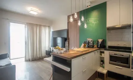 Apartamento à Venda - Chácara Santo Antonio, 1 Quarto,  45 m2