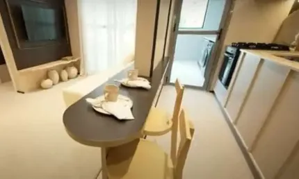 The one chácara santo antônio, apartamento de 52m² com 2 dormitórios, 1 suíte, 1 vaga.