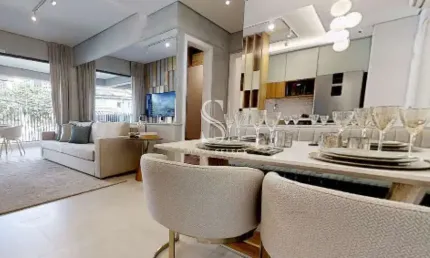 Edificio expand apartamento de 73m² com 2 dormitorio, 1 suite, 2 banheiros e 1 vaga, em pinheiros.