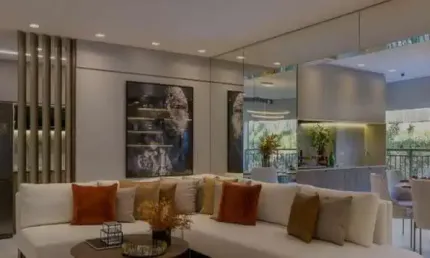 Condomínio Living Wellness na Vila Mariana, Apartamento de 76m² com 2 suítes e 1 vaga.