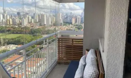 Condomínio lumen no brooklin, apartamento de 45m² com 1 suíte, 1 vaga.