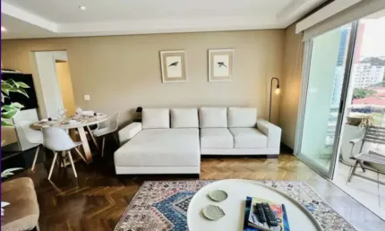 The address capote valente em pinheiros, apartamento de 52m² com 1 dormitório, 2 vagas.