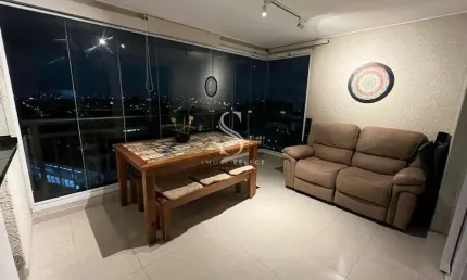 Condomínio gran village club no ipiranga, apartamento de 85m² com 2 dormitórios, 1 suíte, 1 vaga.
