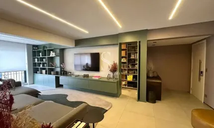 Condomínio Perfil Morumbi na Vila Andrade, Cobertura de 164,77m² com 2 suítes, 3 vagas.