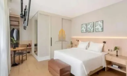 EDIFICIO ADDRESS, ITAIM BIBI - APARTAMENTO DE 45m² COM 1 DORMITÓRIO, 1 BANHEIRO E 1 VAGA Á VENDA