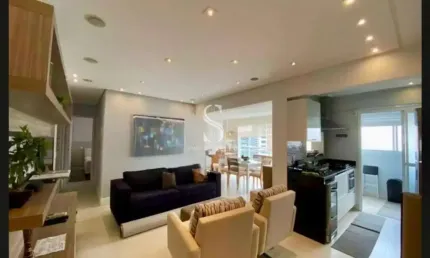 Condomínio vision brooklin- apartamento de 80m2 com 2 quartos, sendo 2 suítes, 3 banheiros, 2 vagas