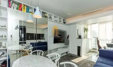 Condomínio key moema - apartamento de 64m² com 1 vaga, 2 quartos, 1 suíte e 2 banheiros, com vista l