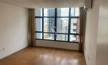 Edificio blue tower, cerqueira cesar, conjunto comercial de 100m² com 3 salas, 3 banheiros  e 3 vaga