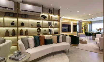 Condomínio living united ipiranga, apartamento de 123m² com 3 suítes, 2 vagas.