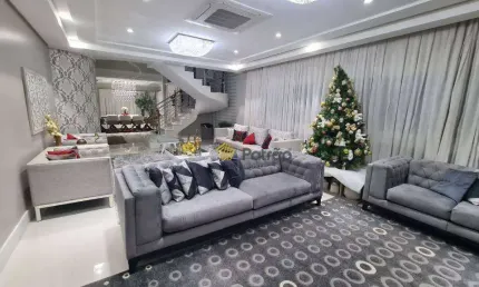 Sobrado com 6 dormitórios à venda, 585 m² por r$ 4.240.000,00 - parque dos pássaros - são bernardo do campo/sp