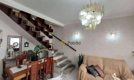 Sobrado com 3 dormitórios à venda, 154 m² por r$ 980.000,00 - rudge ramos - são bernardo do campo/sp